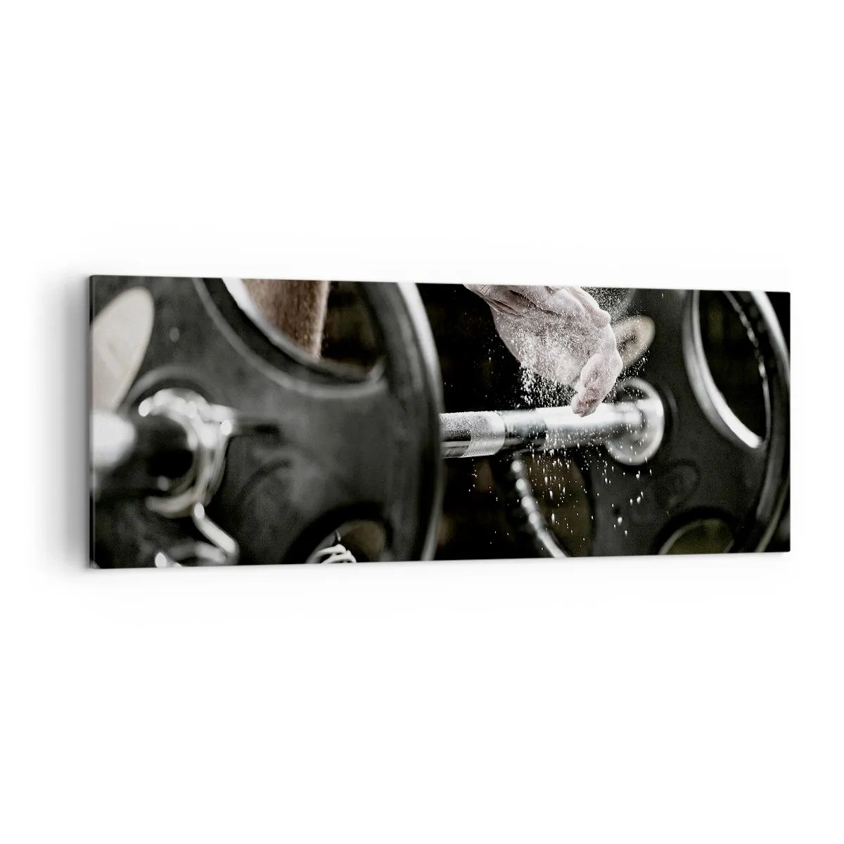 Canvastavla - Bild på duk - Utmaningen accepterad! - 140x50 cm