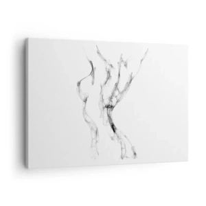 Canvastavla - Bild på duk - Vacker och stark - 70x50 cm