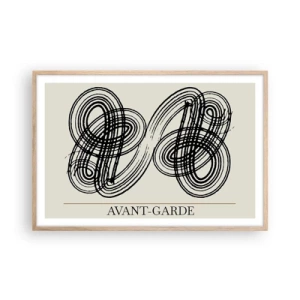 Affisch i ram av ljusek - Det kom ut spontant - 91x61 cm