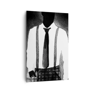 Canvastavla - Bild på duk - Noir stämning - 80x120 cm