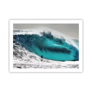 Affisch - Utmaningen accepterad - 70x50 cm