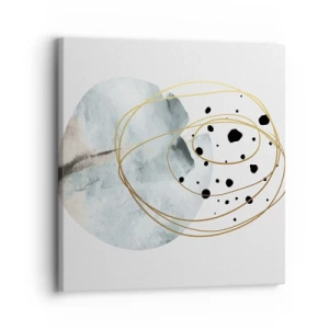 Canvastavla - Bild på duk - I rummets famn - 30x30 cm