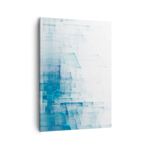 Canvastavla - Bild på duk - Hur utrymmet blev till - 50x70 cm