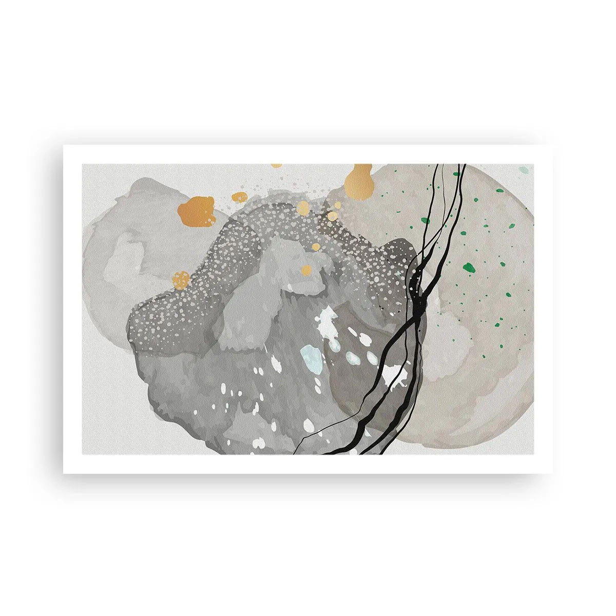 Affisch - Organisk komposition - 91x61 cm