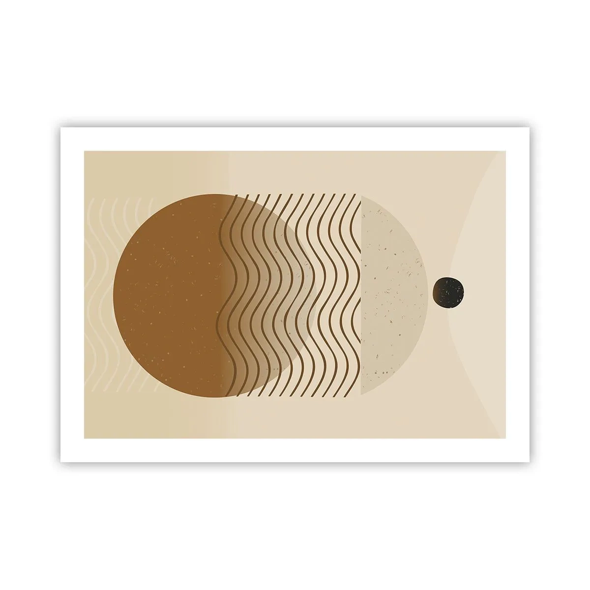 Affisch - Om geometriska figurers ursprung - 70x50 cm
