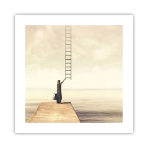 Affisch - Magisk resa - 40x40 cm