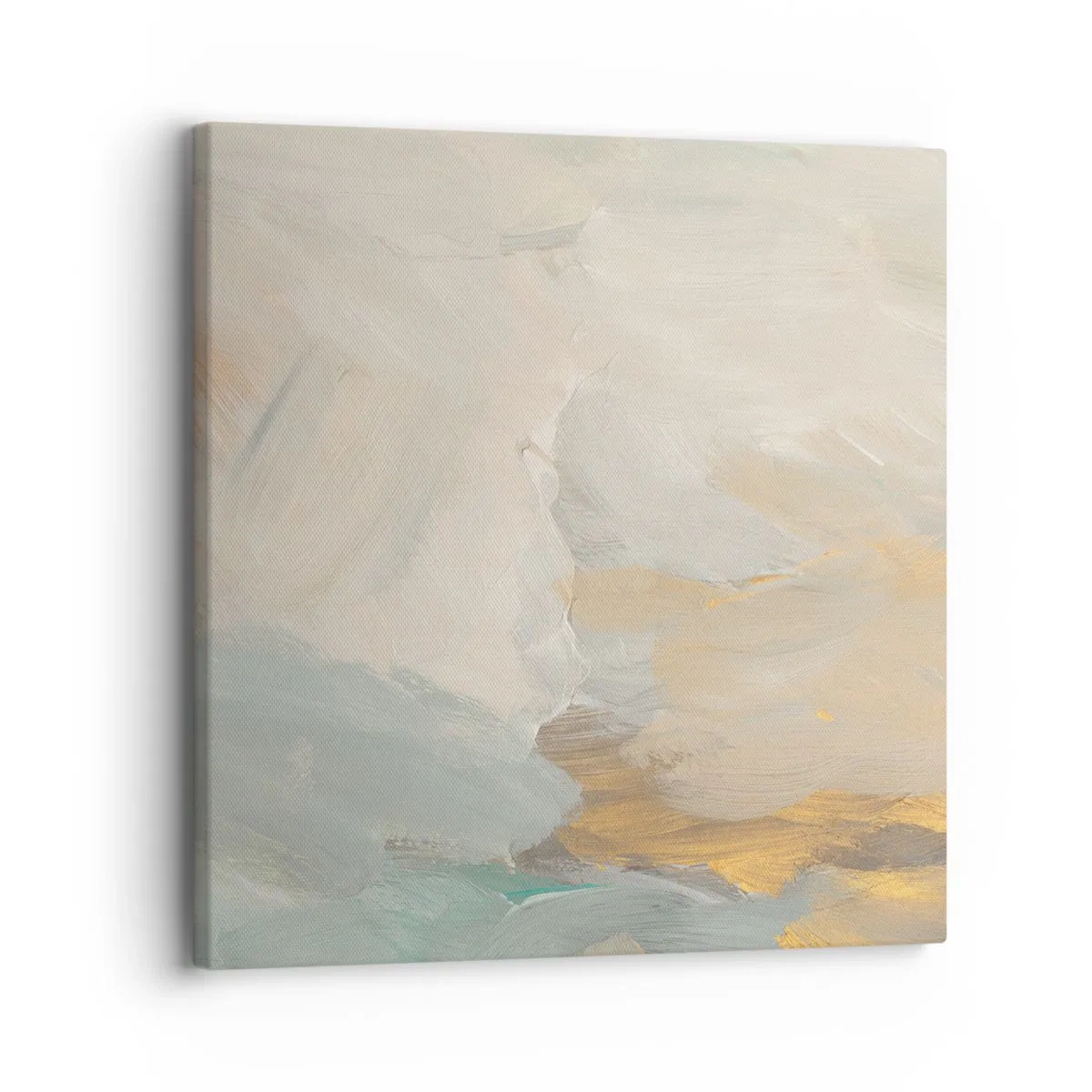 Canvastavla - Bild på duk - Abstraktion - ett land av mildhet - 30x30 cm