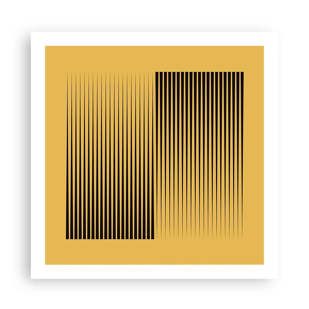 Affisch - Motsatsernas kvadrat - 60x60 cm