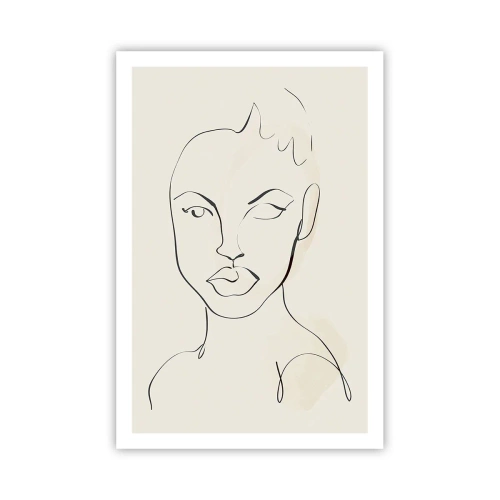 Affisch - Sensualitetens kontur - 61x91 cm