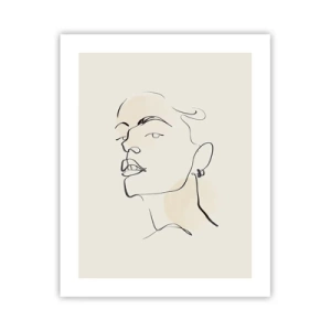Affisch - Stolt blick - 40x50 cm
