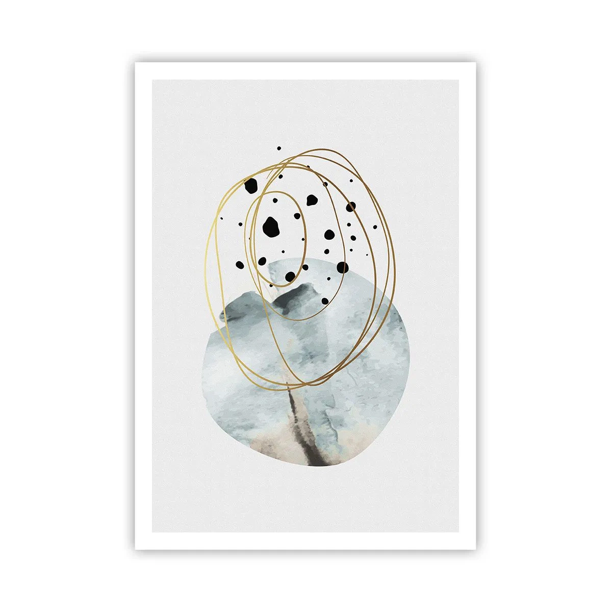 Affisch - I rummets famn - 70x100 cm