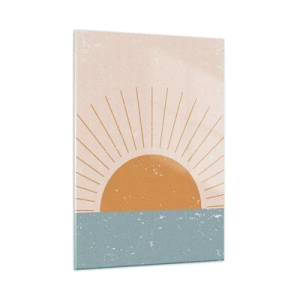 Glastavla - Bild på glas - Vardagens under - 50x70 cm