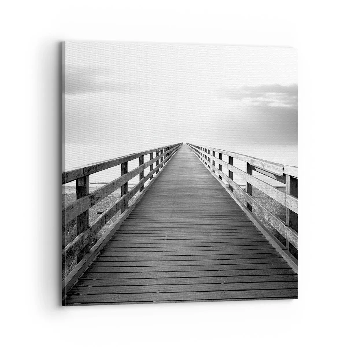 Canvastavla - Bild på duk - Ut i det oändliga... - 70x70 cm