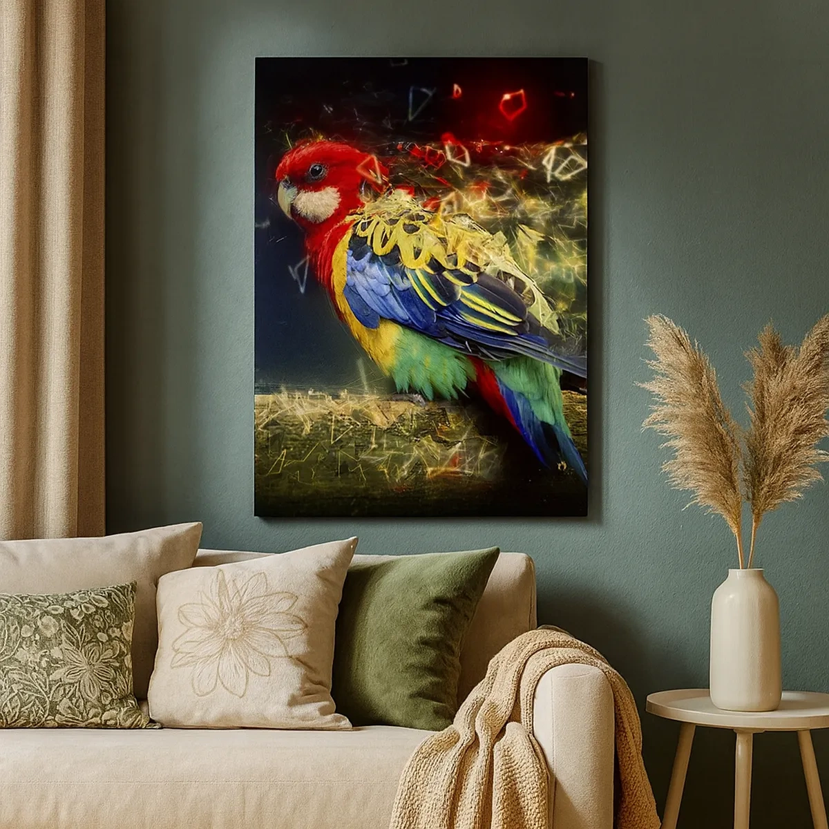 Canvastavla - Bild på duk - Skenets bud - 50x70 cm