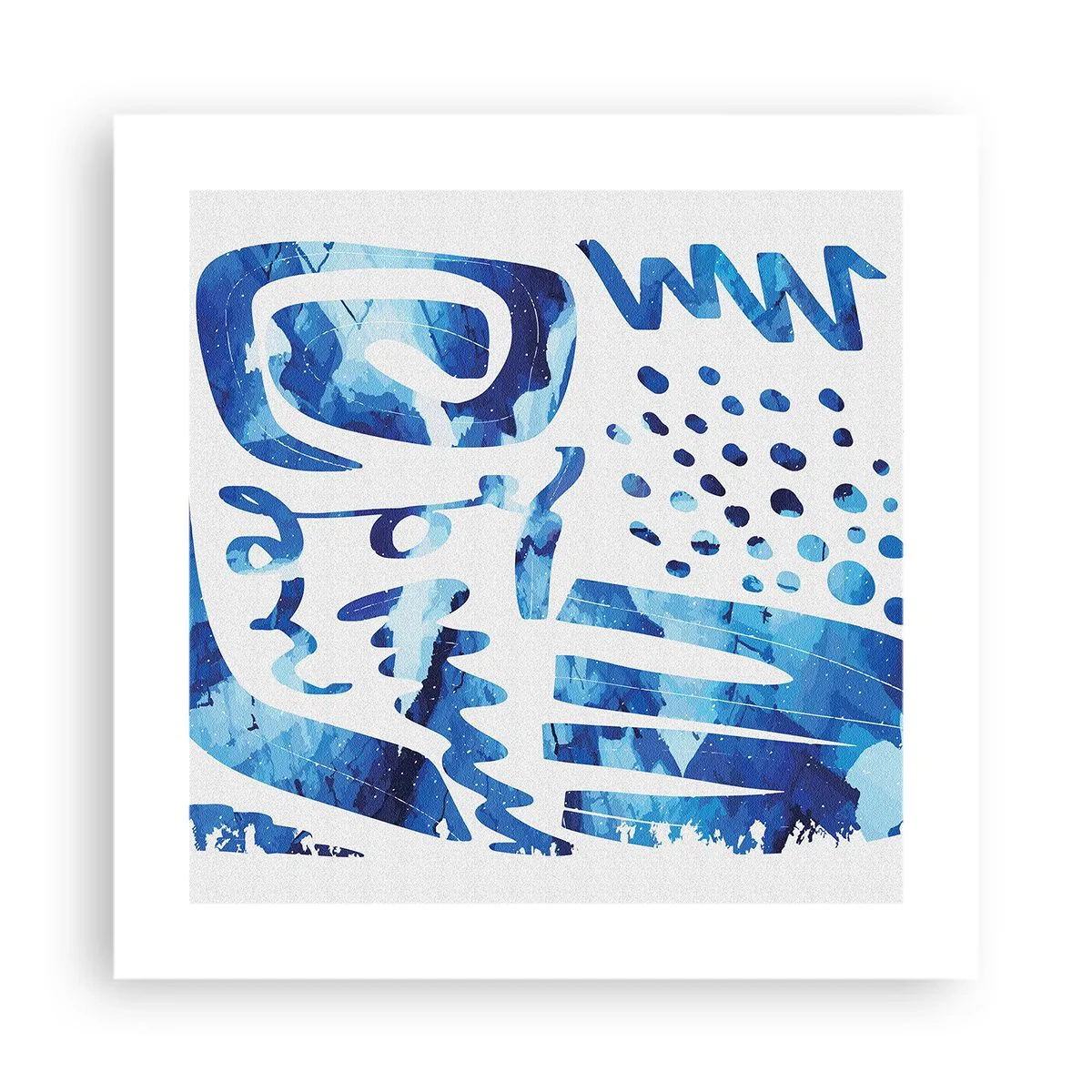 Affisch - Tillbaka till rötterna - 40x40 cm