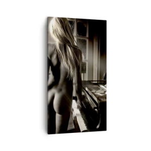 Canvastavla - Bild på duk - Perfekt kvällsharmoni - 45x80 cm