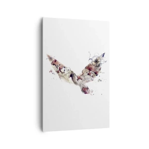 Canvastavla - Bild på duk - Luftburen vandrare - 80x120 cm