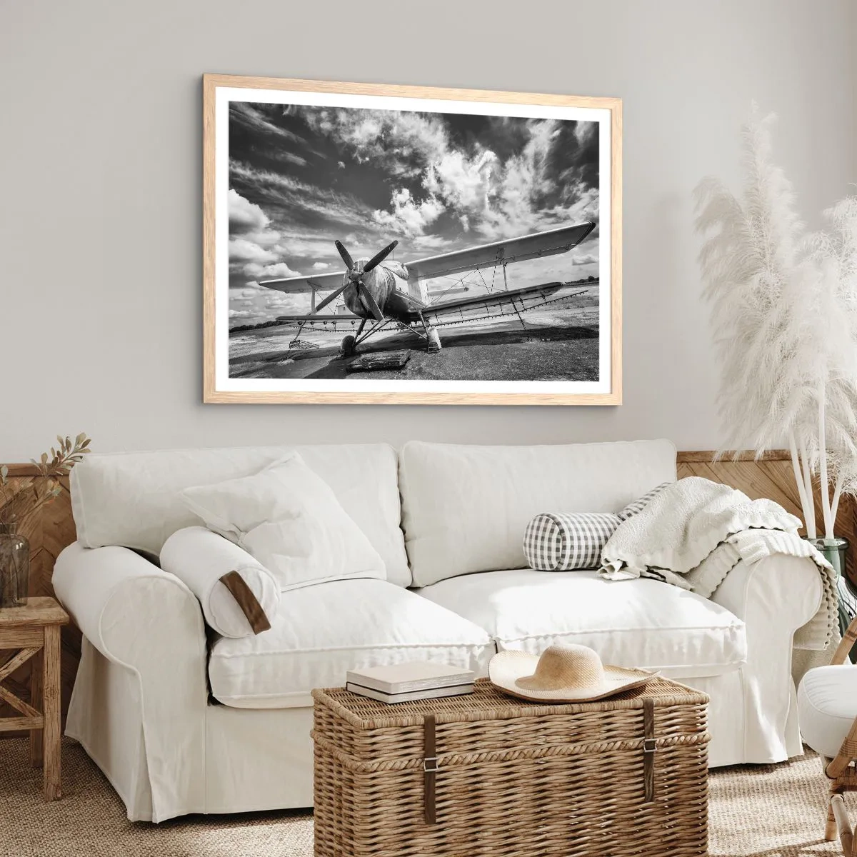 Affisch i ram av ljusek - Jag kan inte vänta! - 91x61 cm