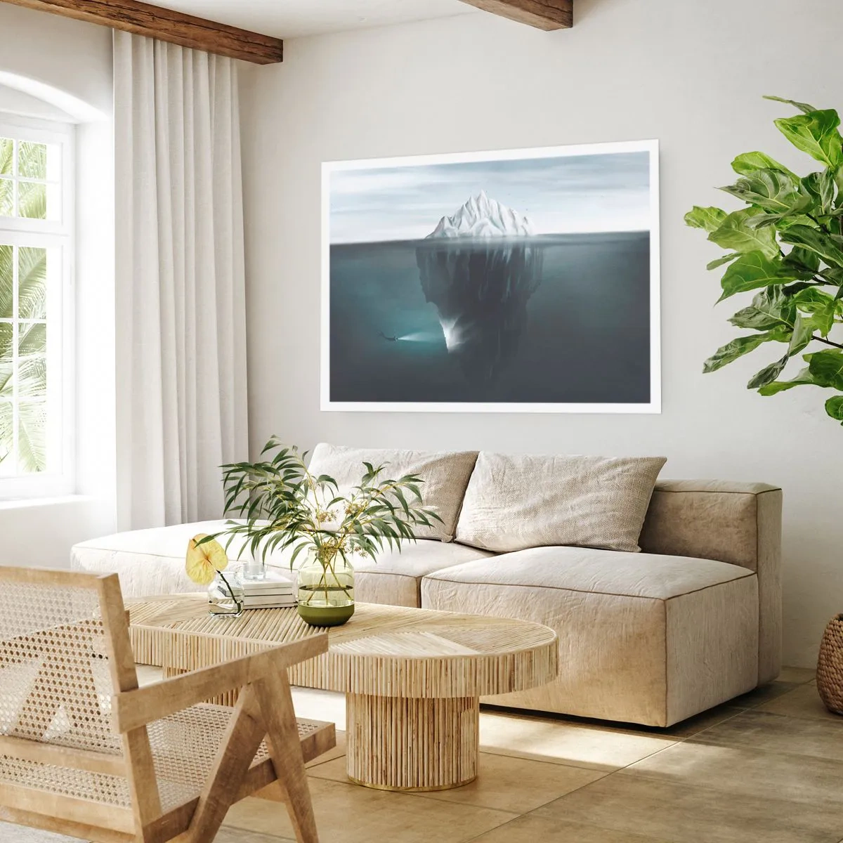 Affisch - Undervattensmysterium - 70x50 cm