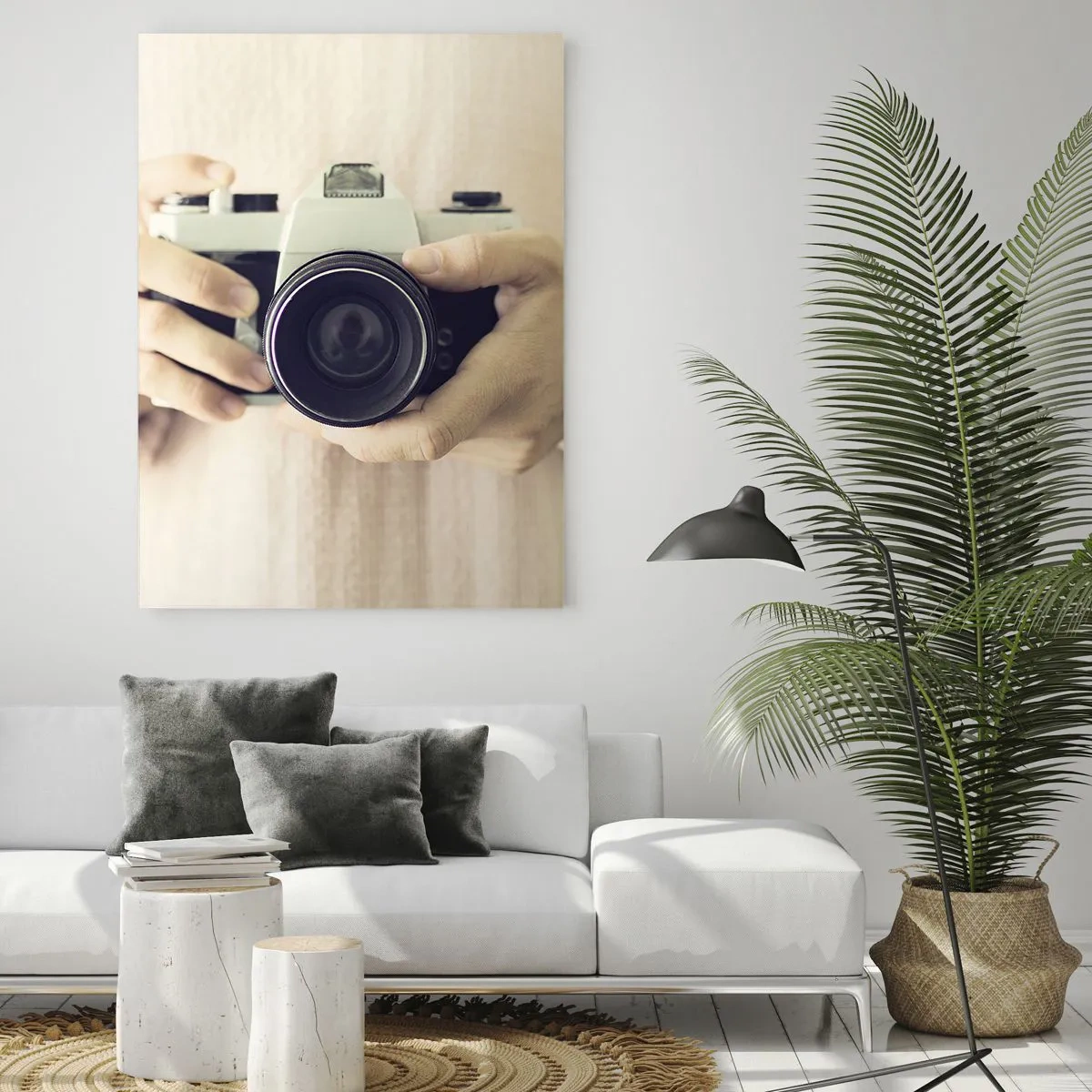 Glastavla - Bild på glas - För att veta mer... - 80x120 cm