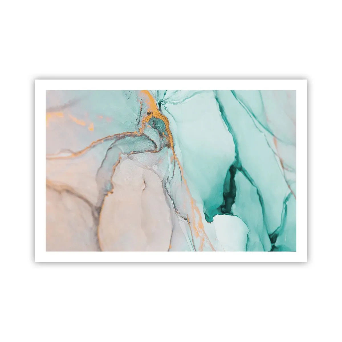 Affisch - Formernas och färgernas dans - 91x61 cm