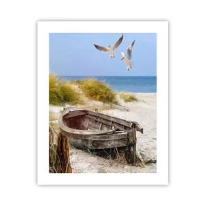 Affisch - Doppade i vinden - 40x50 cm