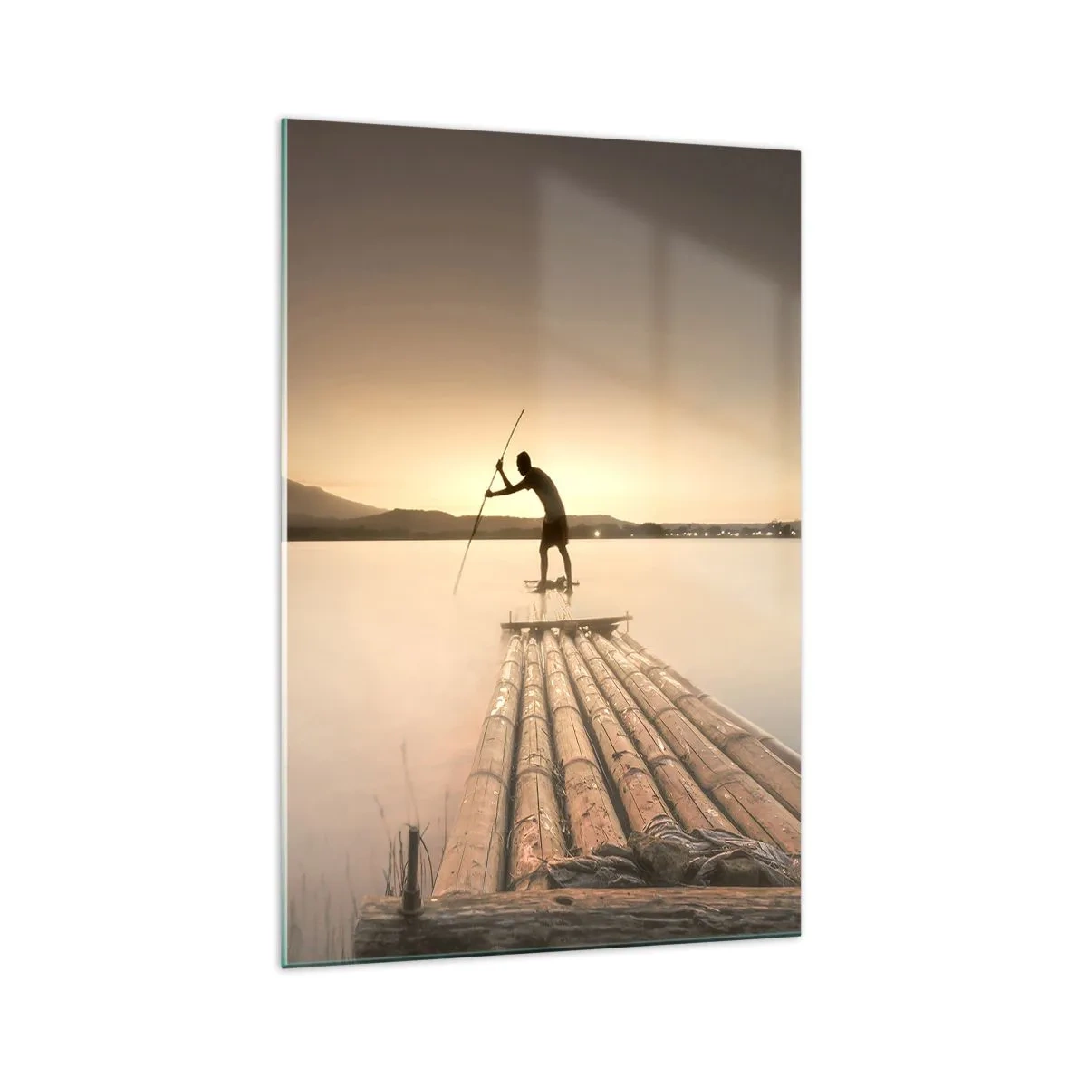 Glastavla - Bild på glas - Före avkoppling - 70x100 cm