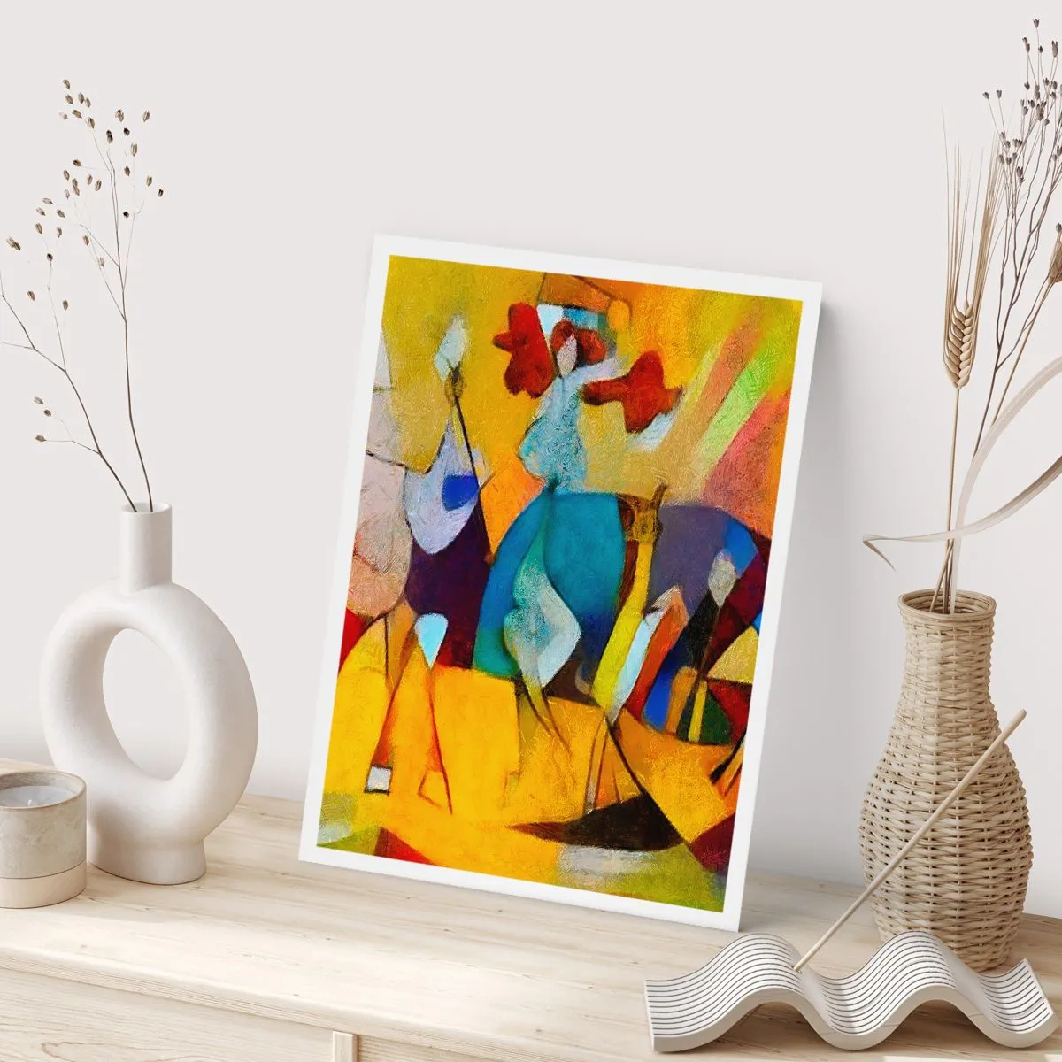 Affisch - Sol - liv -glädje - 50x70 cm