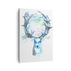 Canvastavla - Bild på duk - Naturens styrka och mildhet - 70x100 cm