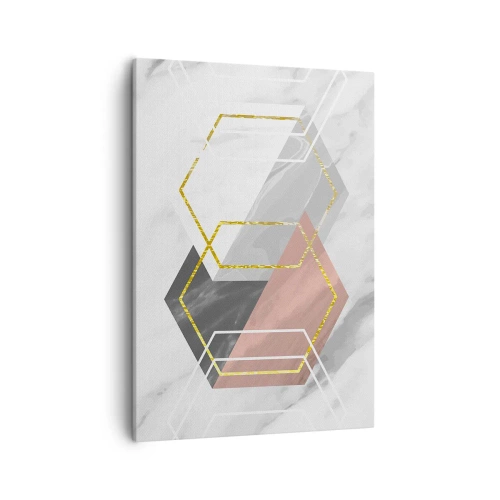 Canvastavla - Bild på duk - Kedjekomposition - 50x70 cm