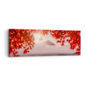 Canvastavla - Bild på duk - I japansk stämning - 90x30 cm