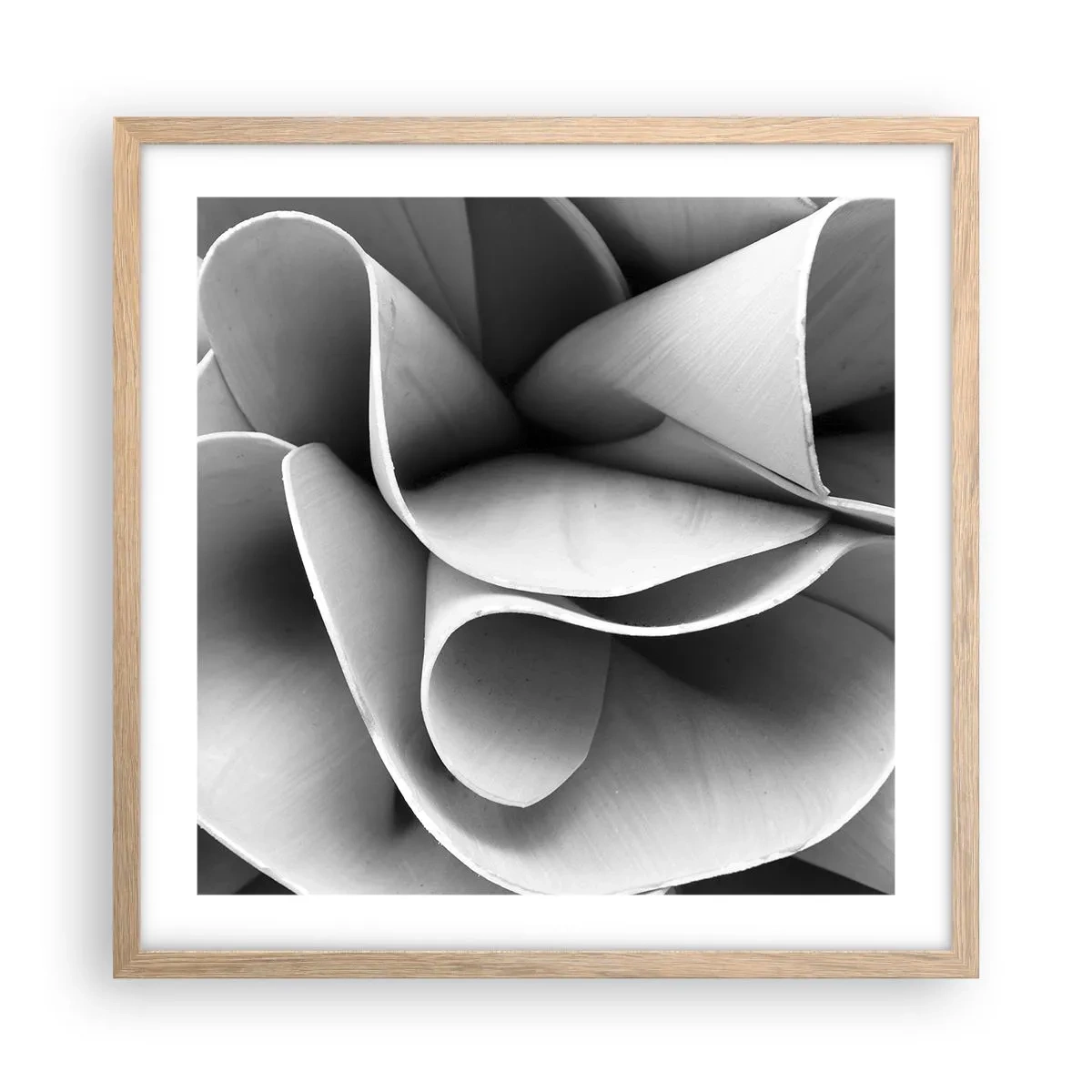 Affisch i ram av ljusek - Det händer i rummet - 50x50 cm