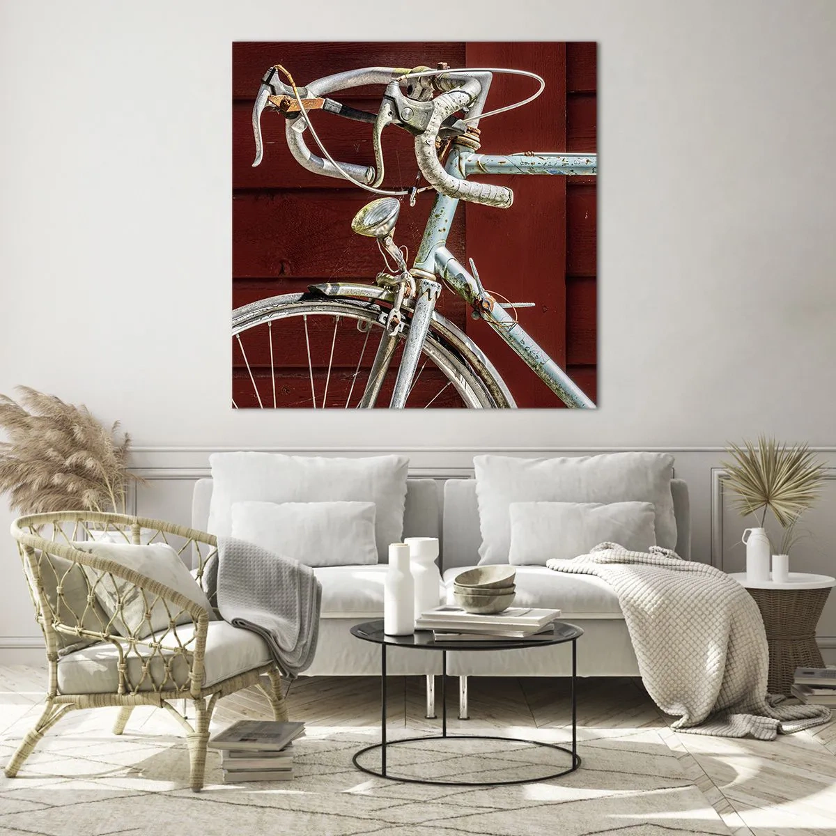 Glastavla - Bild på glas - Skapad för segrar - 60x60 cm