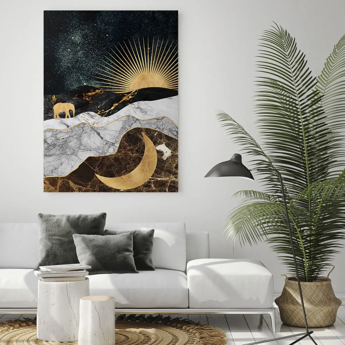 Glastavla - Bild på glas - Eviga lagar - 50x70 cm