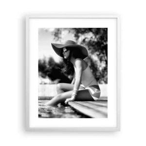 Affisch i vit ram - En sommardröm - 40x50 cm