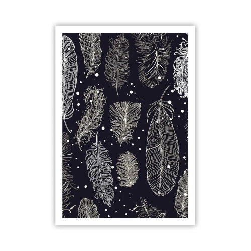 Affisch - Fjäderspets - 70x100 cm