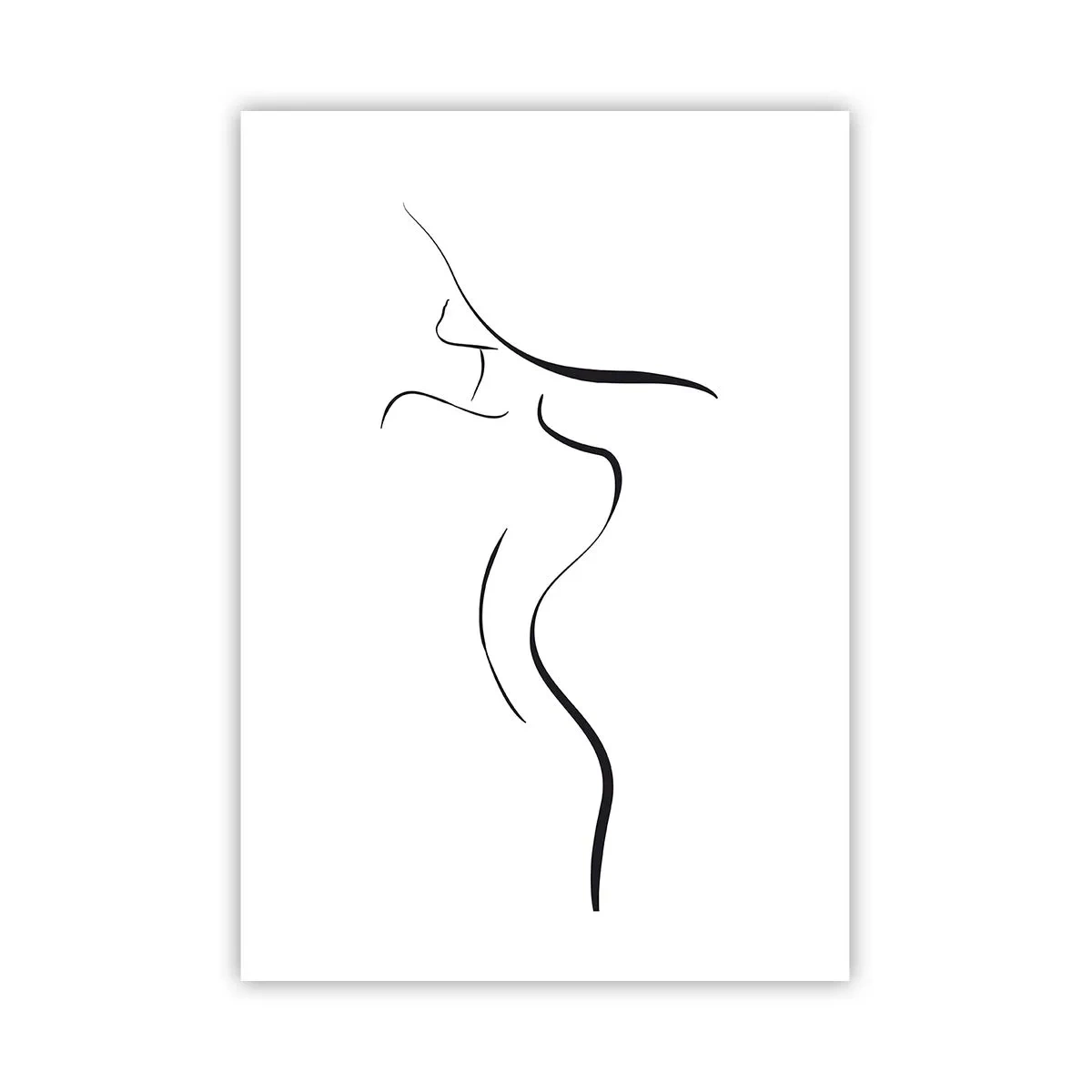 Affisch - Svårfångad som en våg - 70x100 cm