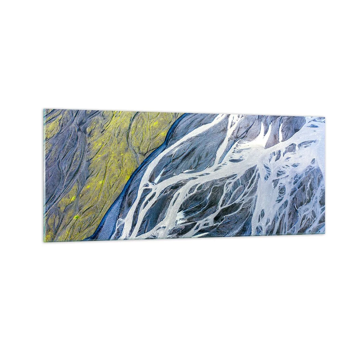 Glastavla - Bild på glas - Naturens grottmålningar - 100x40 cm