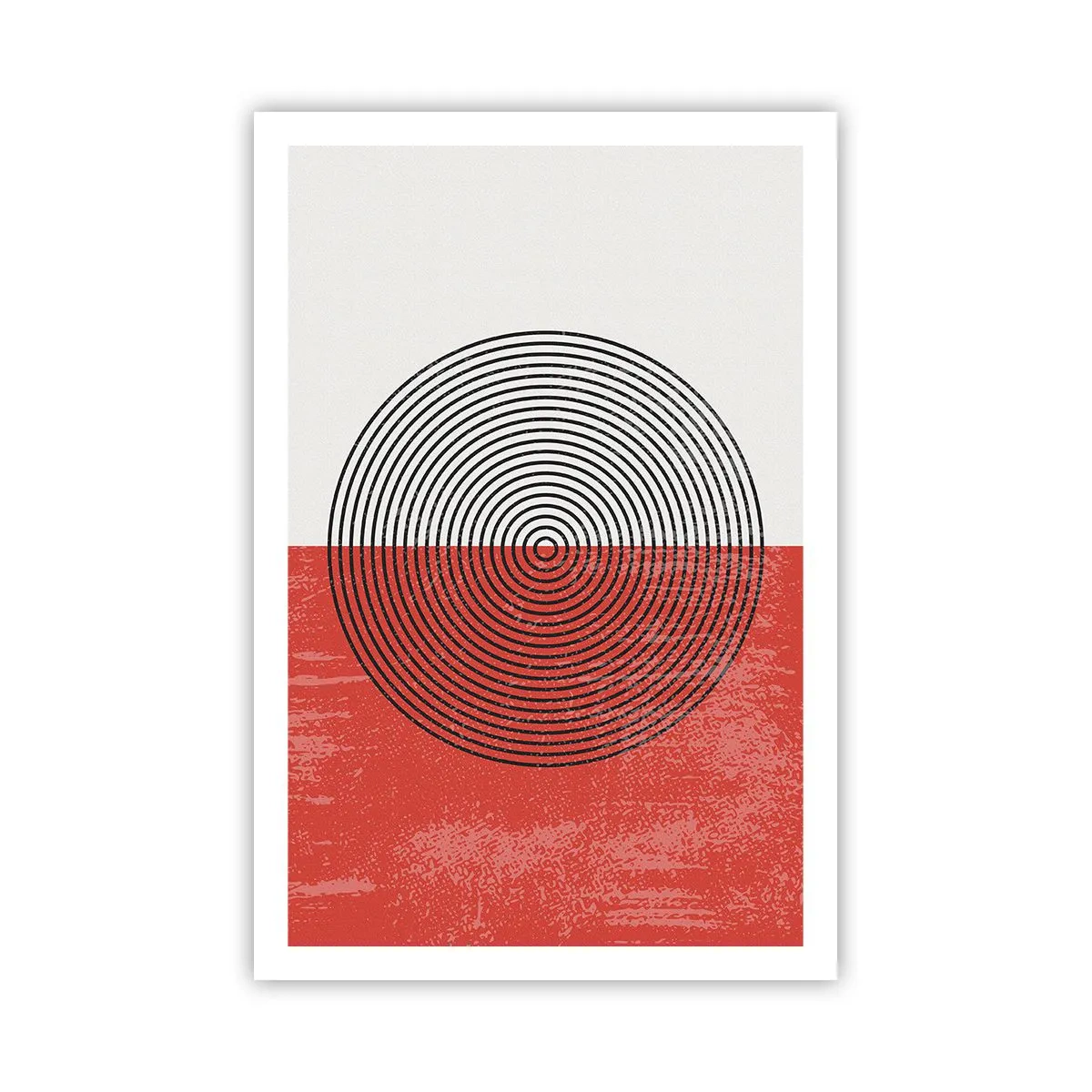 Affisch - Mitt i prick - 61x91 cm