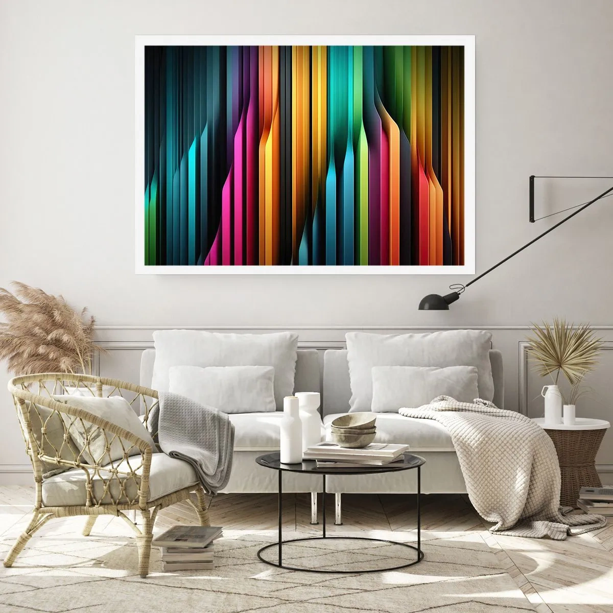 Affisch - Lysande orgel - 50x40 cm