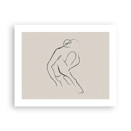 Affisch - Intim skiss - 50x40 cm