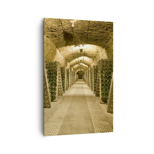 Canvastavla - Bild på duk - Smakens uppståndelse - 80x120 cm