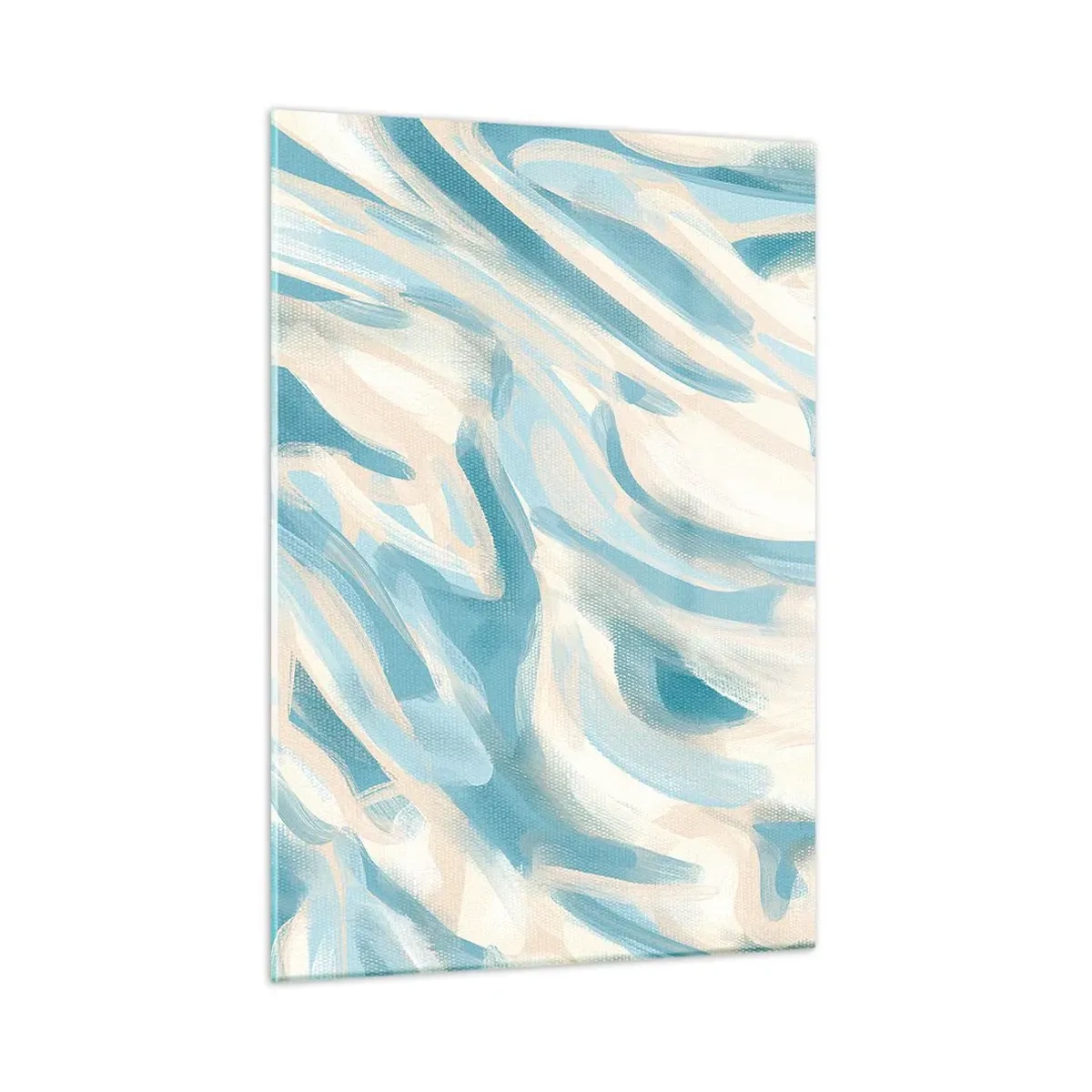 Glastavla - Bild på glas - Vårvindar - 50x70 cm