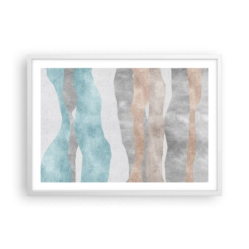 Affisch i vit ram - Närhetsstudie - 70x50 cm