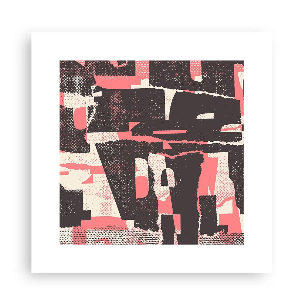 Affisch - Allt liv och rörelse - 30x30 cm