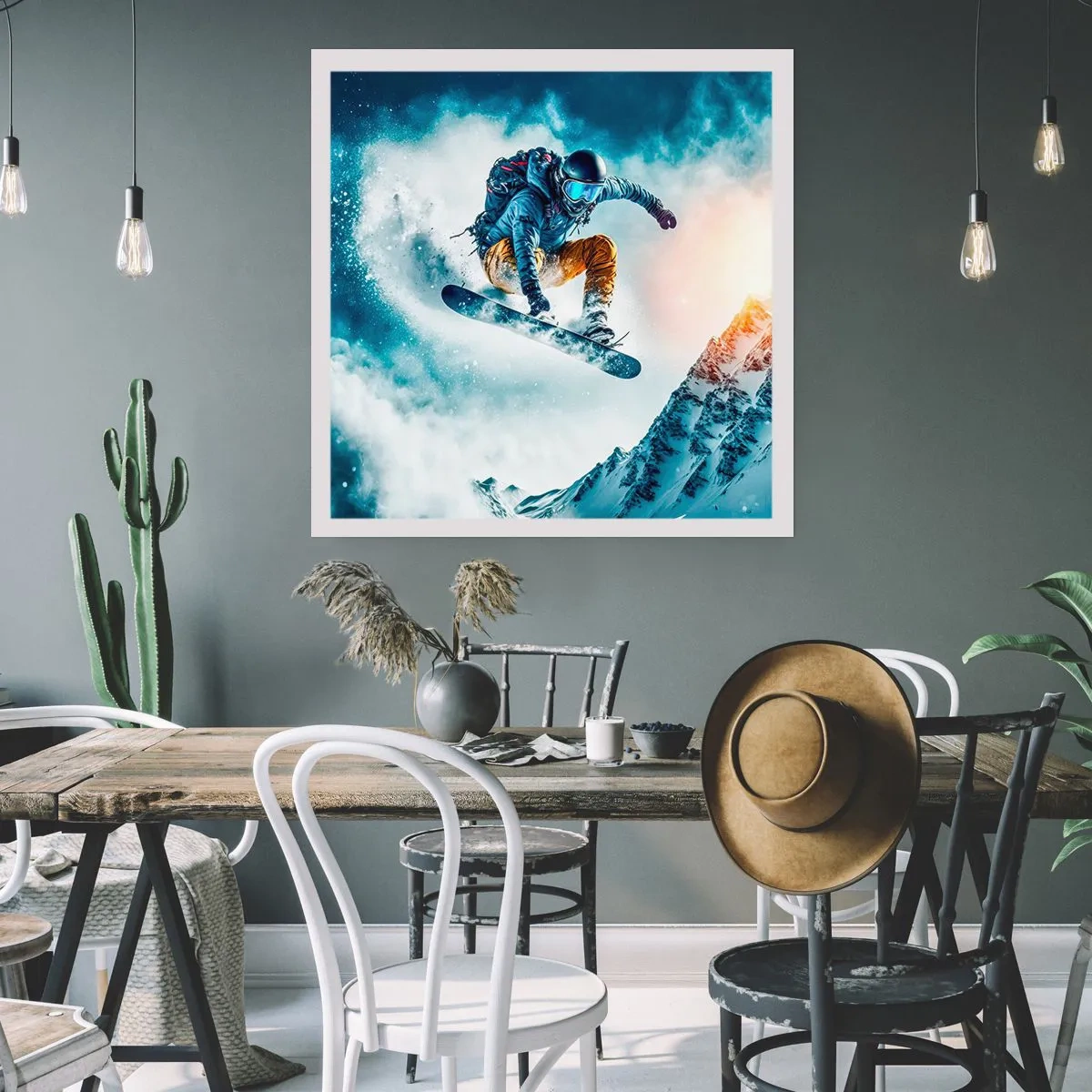 Affisch - Extrema känslor - 30x30 cm
