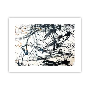 Affisch - Med eller utan någon mening? - 40x30 cm