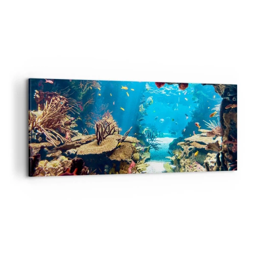 Canvastavla - Bild på duk - Du har inte ens drömt - 100x40 cm