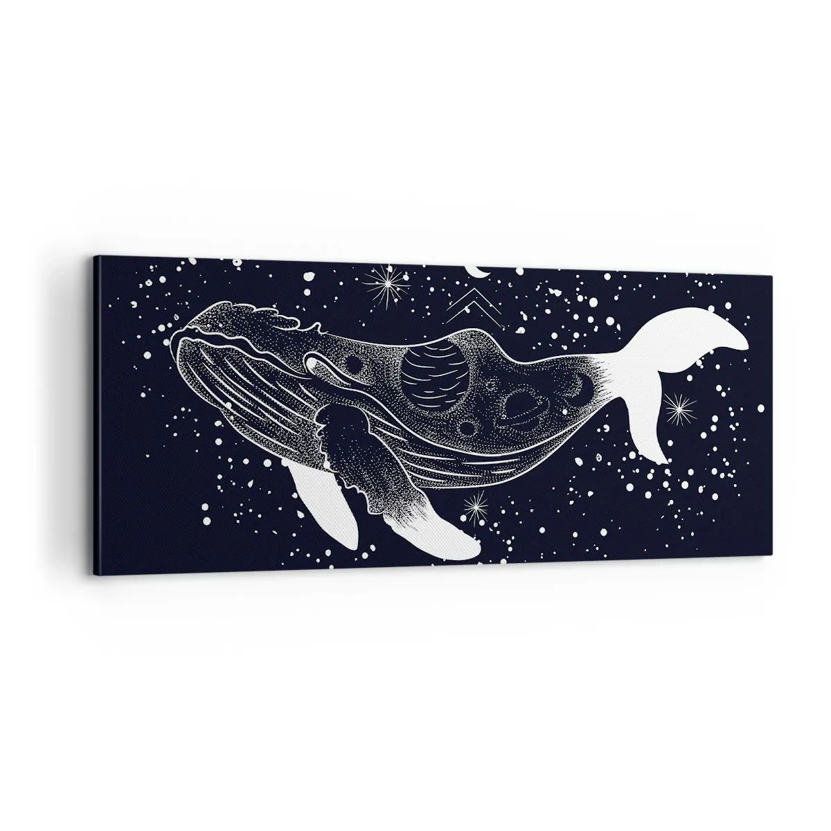 Canvastavla - Bild på duk - I universumets hav - 100x40 cm