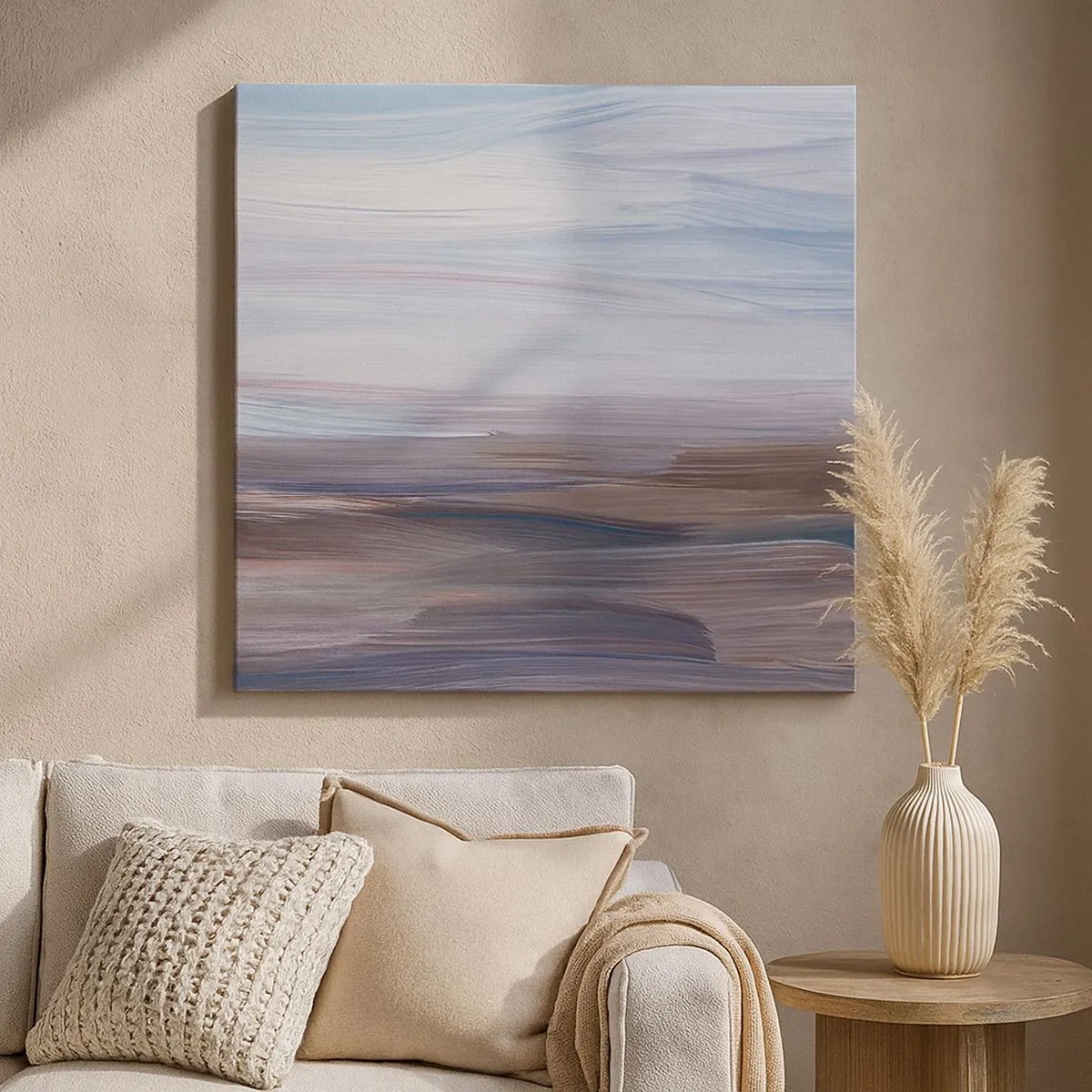 Canvastavla - Bild på duk - Element: vatten - 30x30 cm